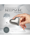 Brushed Pewter (Keepsake Heart)